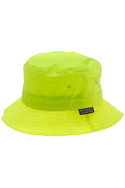 Stussy Mens Design Corp. Bucket Hats Yellow - HOZMP9371